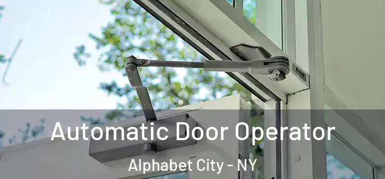  Automatic Door Operator Alphabet City - NY