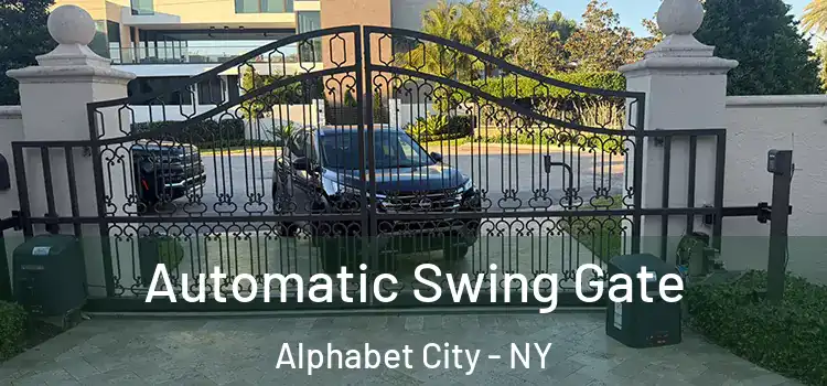 Automatic Swing Gate Alphabet City - NY