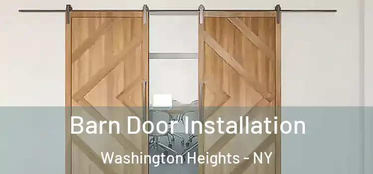 Barn Door Installation Washington Heights - NY