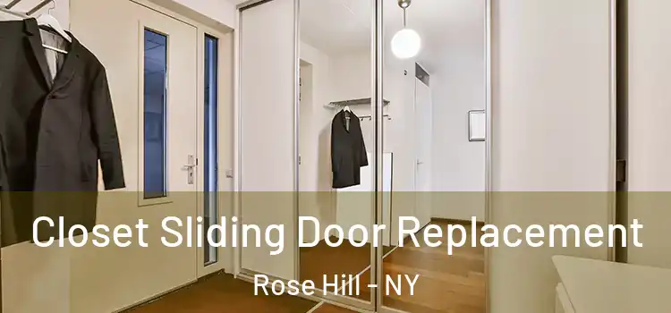 Closet Sliding Door Replacement Rose Hill - NY