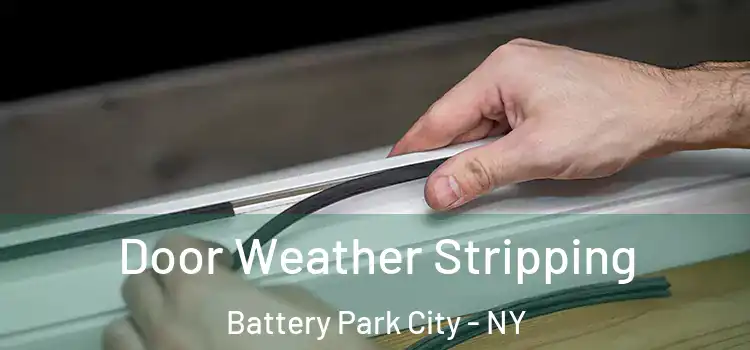 Door Weather Stripping Battery Park City - NY