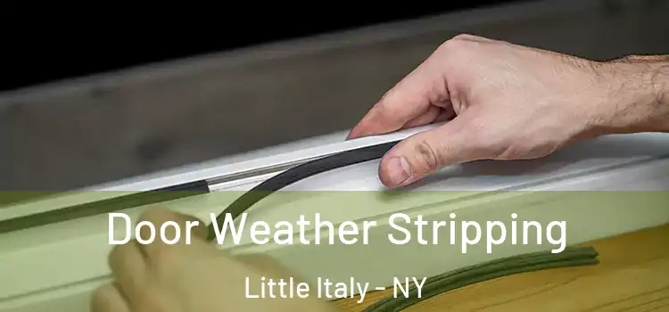 Door Weather Stripping Little Italy - NY