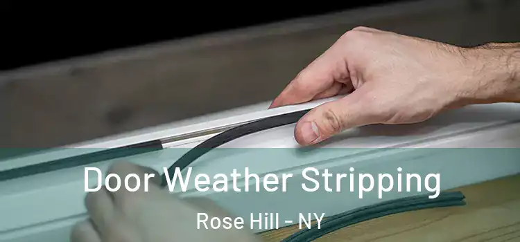 Door Weather Stripping Rose Hill - NY