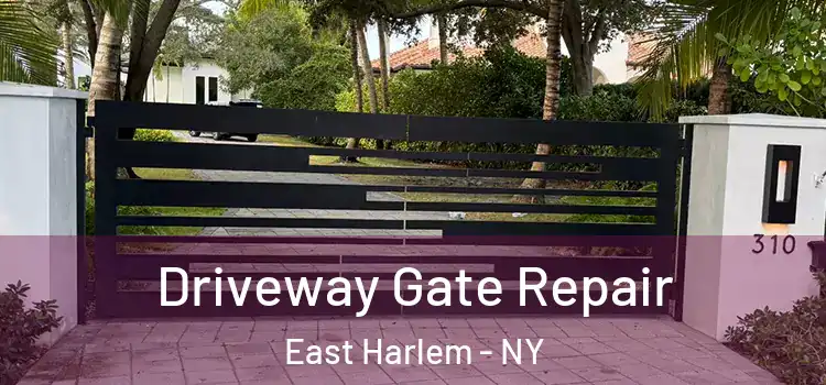 Driveway Gate Repair East Harlem - NY