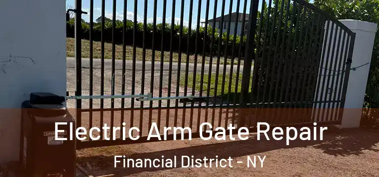 Electric Arm Gate Repair Financial District - NY