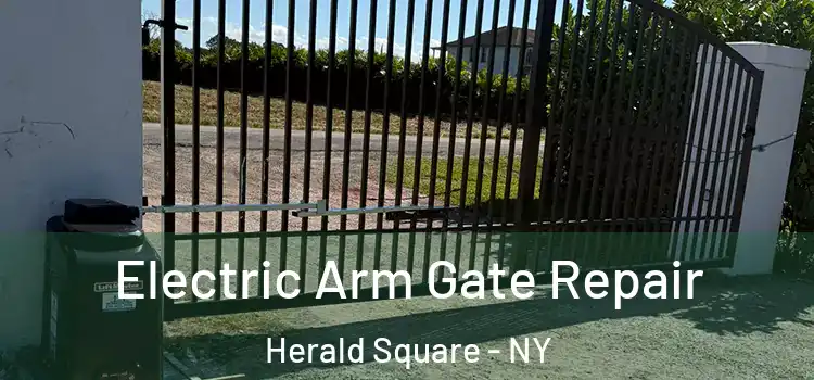 Electric Arm Gate Repair Herald Square - NY