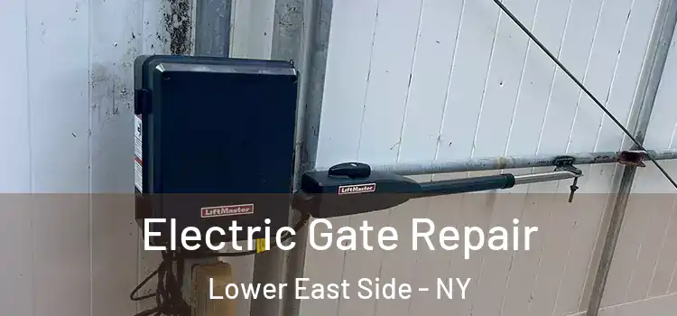 Electric Gate Repair Lower East Side - NY
