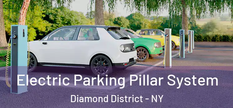 Electric Parking Pillar System Diamond District - NY