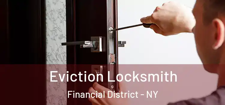 Eviction Locksmith Financial District - NY
