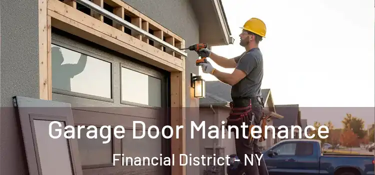 Garage Door Maintenance Financial District - NY