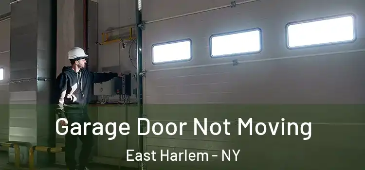  Garage Door Not Moving East Harlem - NY