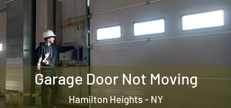  Garage Door Not Moving Hamilton Heights - NY