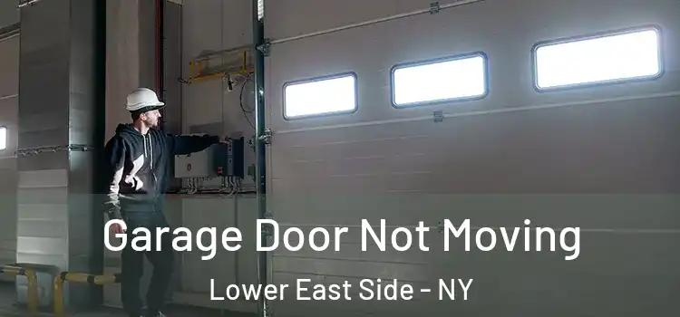  Garage Door Not Moving Lower East Side - NY