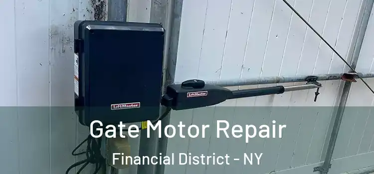 Gate Motor Repair Financial District - NY