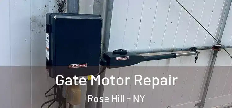 Gate Motor Repair Rose Hill - NY