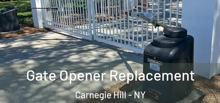 Gate Opener Replacement Carnegie Hill - NY