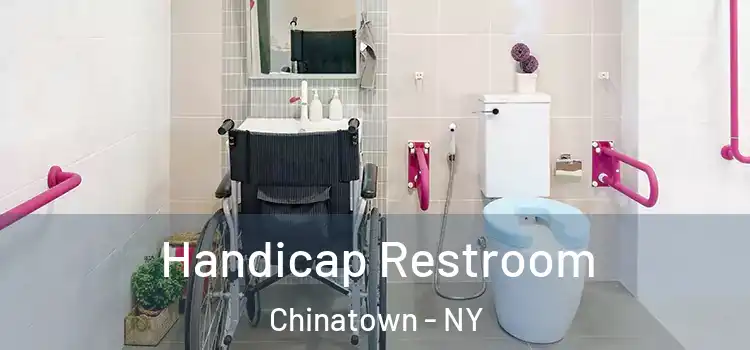 Handicap Restroom Chinatown - NY