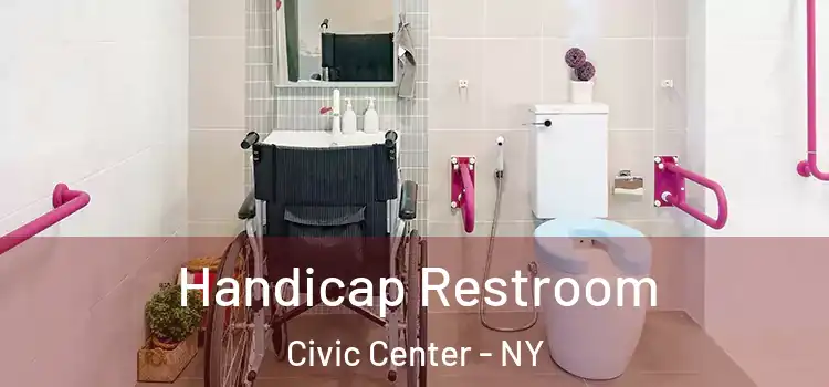 Handicap Restroom Civic Center - NY