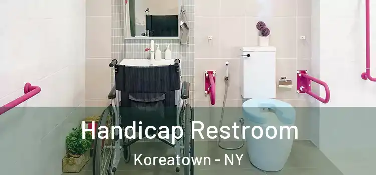  Handicap Restroom Koreatown - NY
