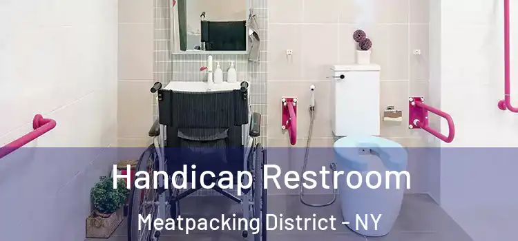 Handicap Restroom Meatpacking District - NY