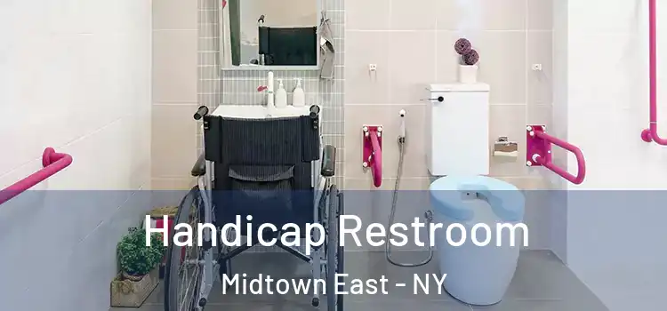 Handicap Restroom Midtown East - NY