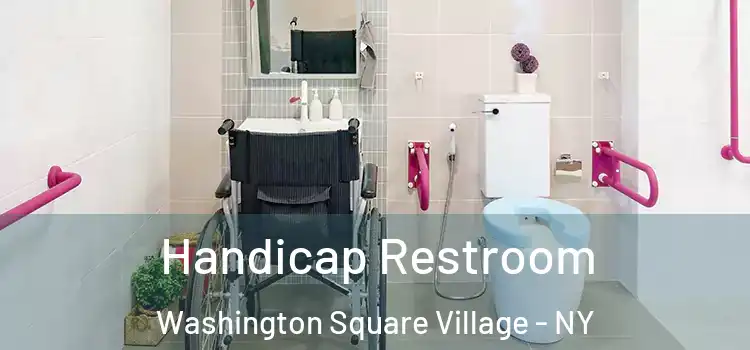 Handicap Restroom Washington Square Village - NY
