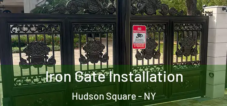  Iron Gate Installation Hudson Square - NY