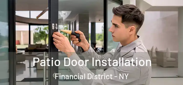 Patio Door Installation Financial District - NY