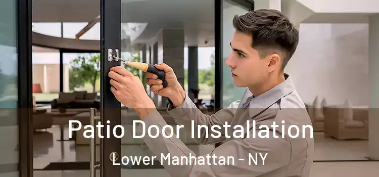 Patio Door Installation Lower Manhattan - NY