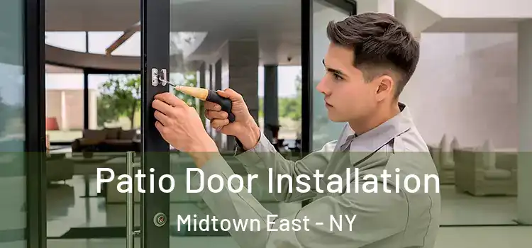  Patio Door Installation Midtown East - NY