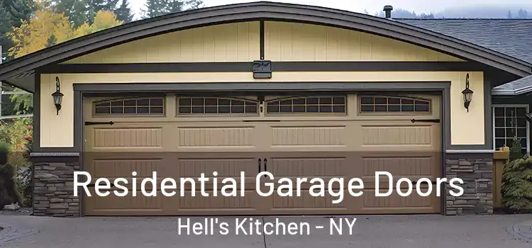  Residential Garage Doors Hell's Kitchen - NY