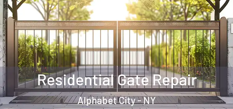 Residential Gate Repair Alphabet City - NY