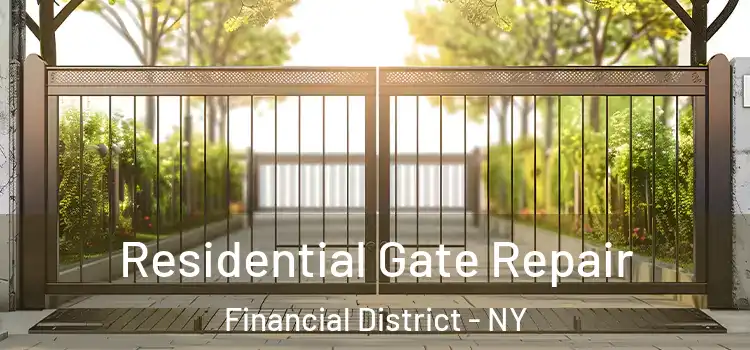 Residential Gate Repair Financial District - NY