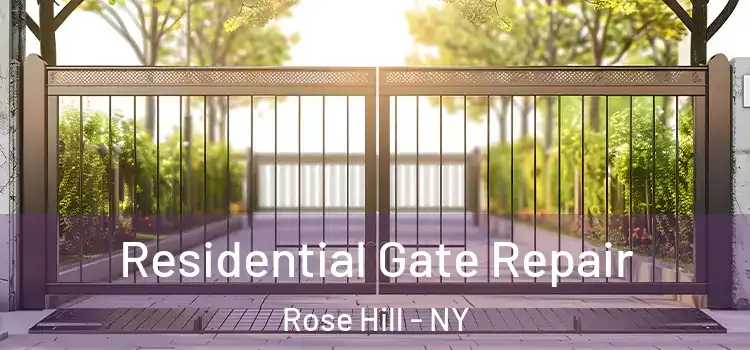 Residential Gate Repair Rose Hill - NY