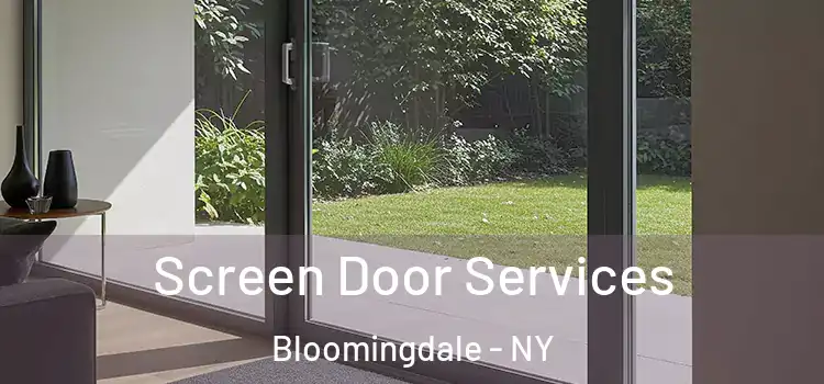 Screen Door Services Bloomingdale - NY