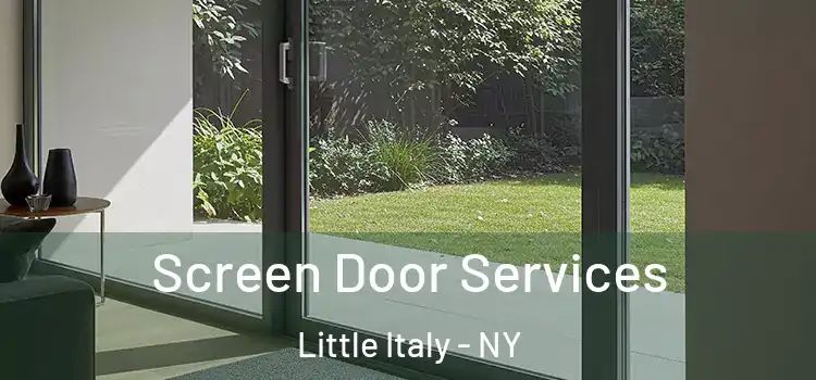  Screen Door Services Little Italy - NY