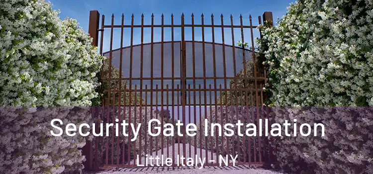  Security Gate Installation Little Italy - NY