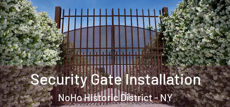 Security Gate Installation NoHo Historic District - NY