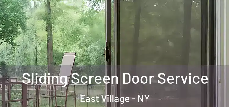 Sliding Screen Door Service East Village - NY