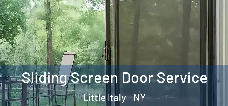 Sliding Screen Door Service Little Italy - NY