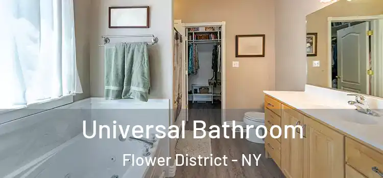  Universal Bathroom Flower District - NY