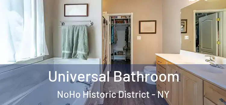 Universal Bathroom NoHo Historic District - NY