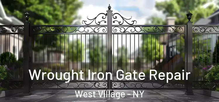Wrought Iron Gate Repair West Village - NY